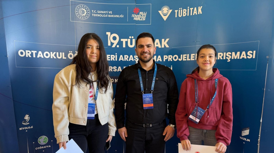 TÜBİTAK 2204-B Ortaokul Öğrencileri Araştırma Projeleri Yarışmasında Büyük Başarı: Bursa Bölge İkinciliği Kriptoloji Projesiyle Geldi